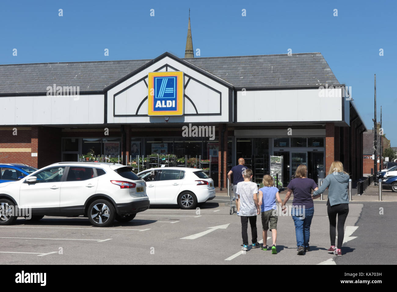 Un magasin aldi Banque de photographies et d’images à haute résolution