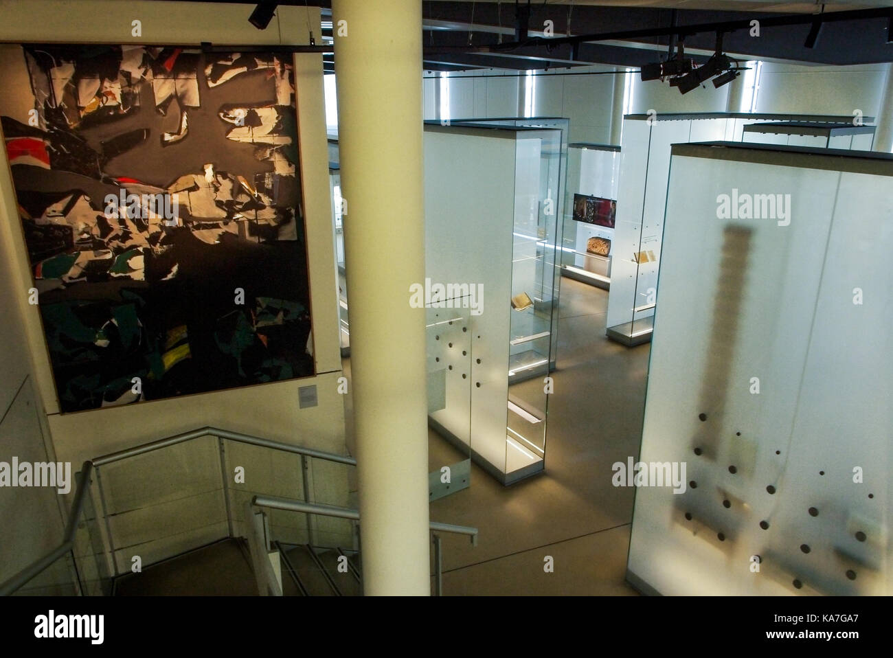 Une visite à l'ima, Institut du monde arabe, Paris, France Banque D'Images