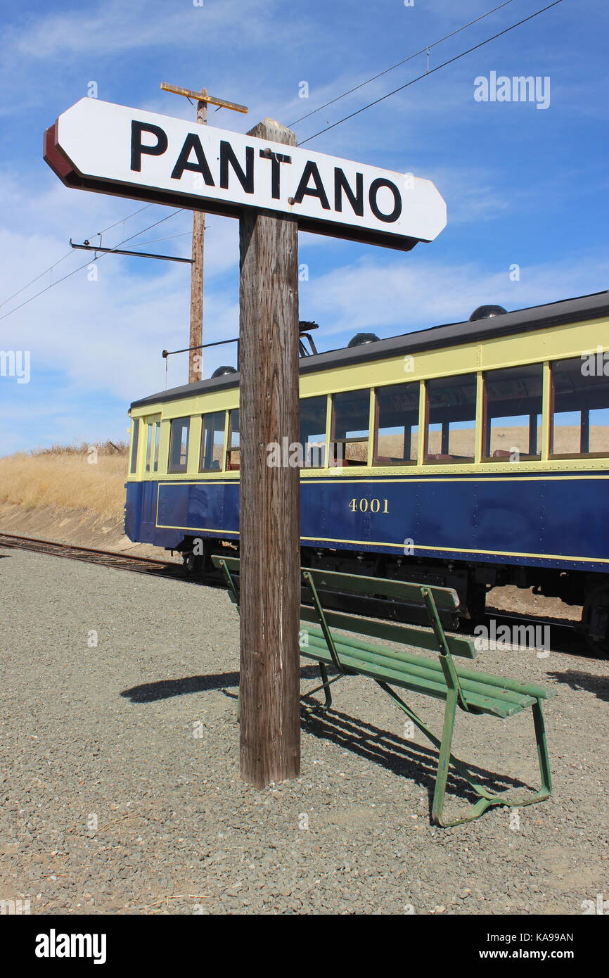 Pantano, Western Railway Museum, Californie Banque D'Images