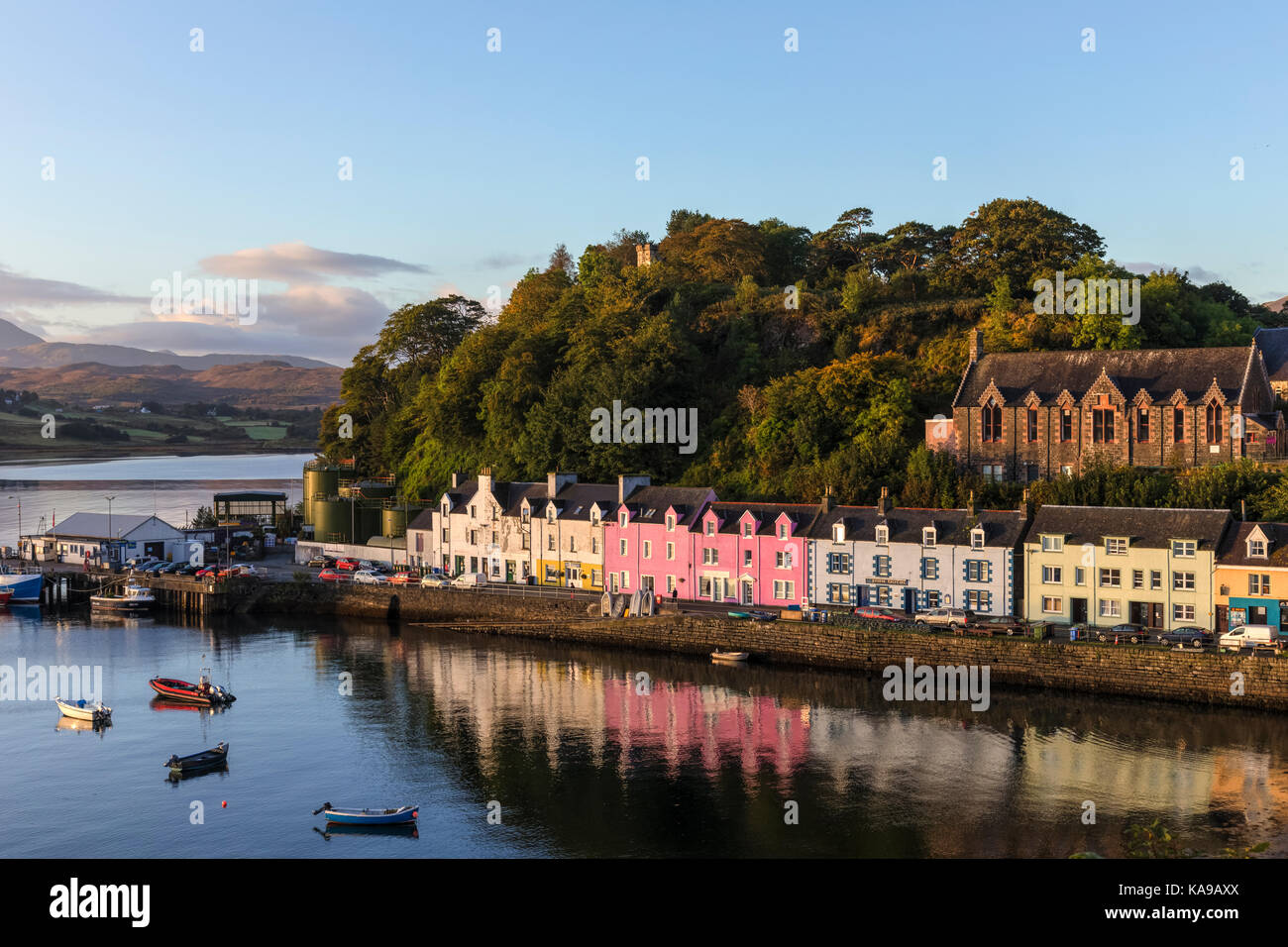 Portree, Isle of Skye, Scotland, United Kingdom Banque D'Images