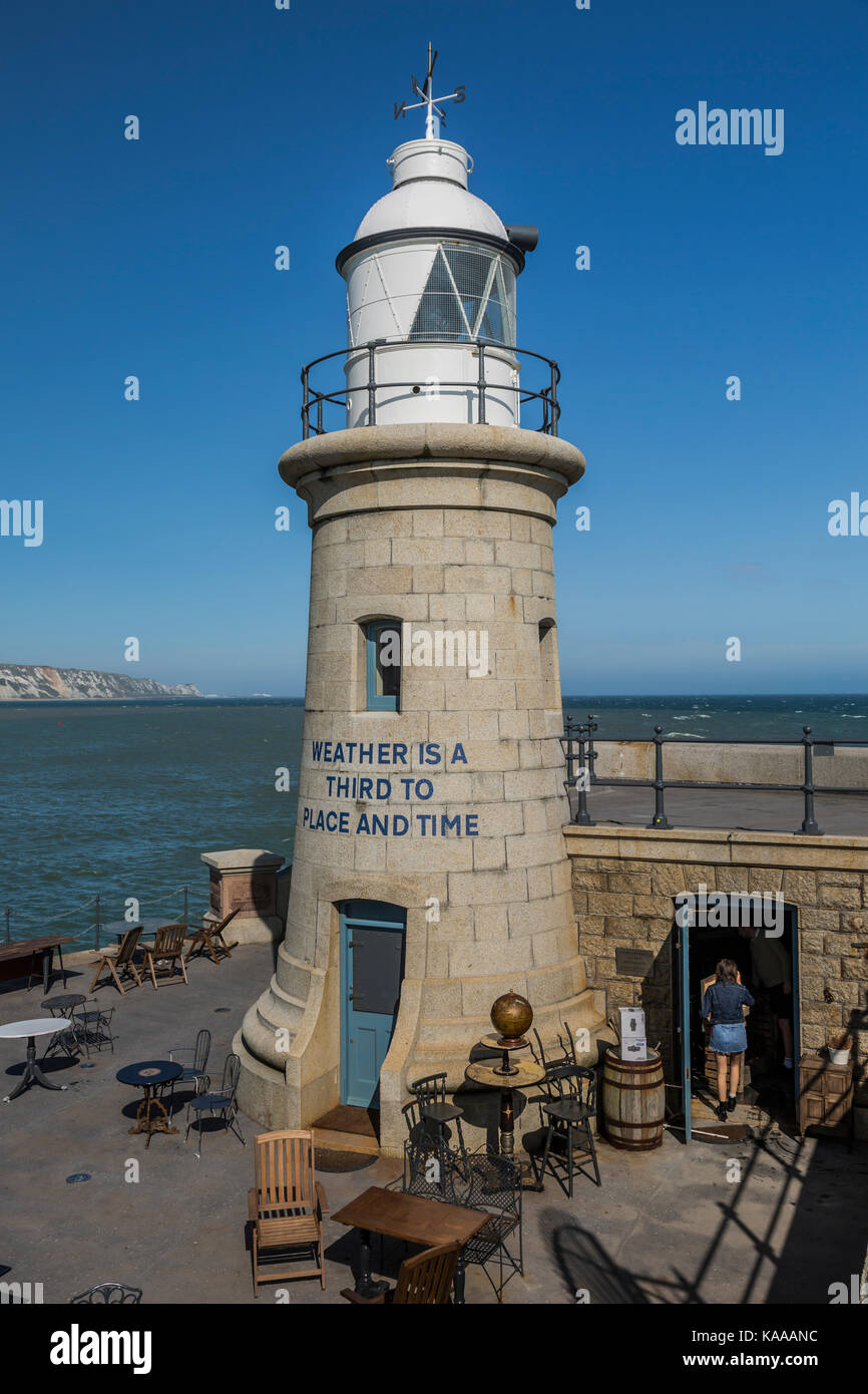 Le port de Folkestone Banque D'Images