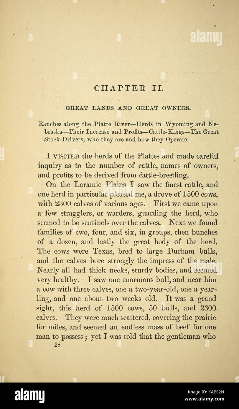Le Beef Bonanza (page 28) BHL41427110 Banque D'Images