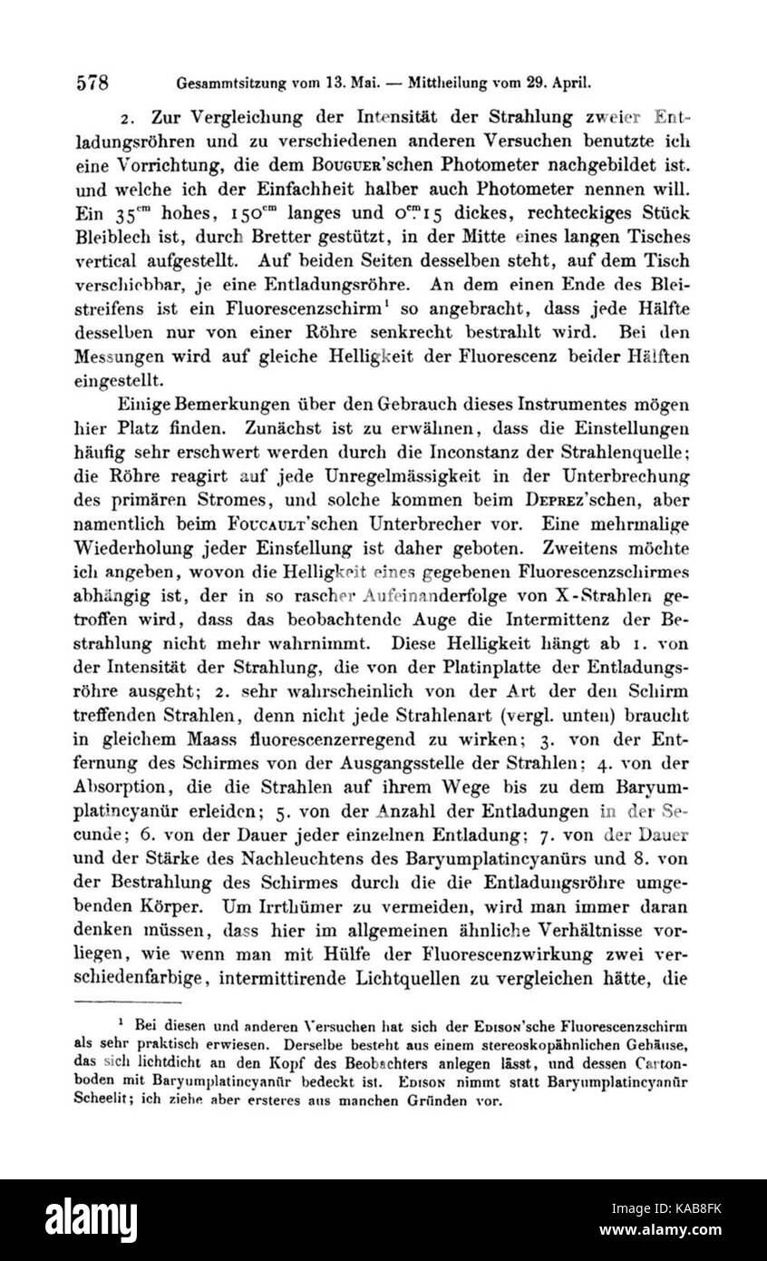 Röntgen Strahlen caractéristiques 03 Banque D'Images