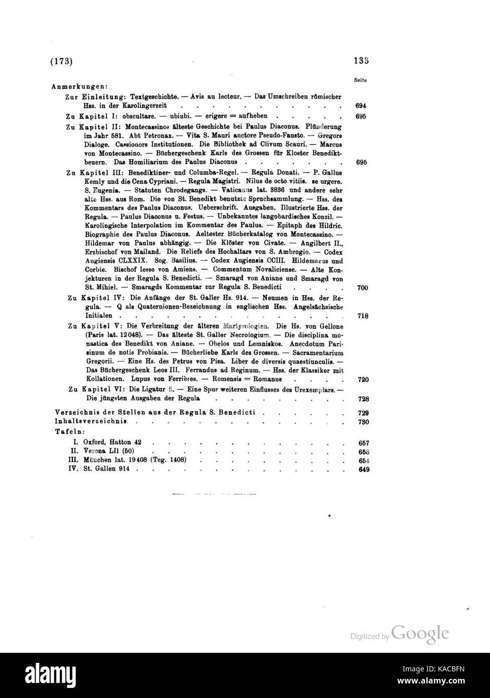 Ce texte présente une version de la 'Regula S. Benedicti' (règle de préparation Benedict), faisant spécifiquement référence à un manuscrit ou document historique du XIIIe siècle. La règle de Benoît est un texte clé du monachisme chrétien. Banque D'Images