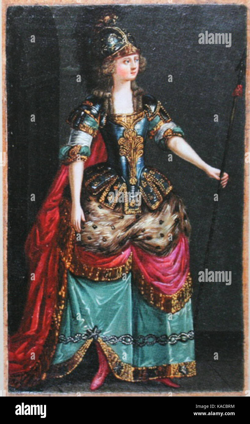 Costume de Scène par Marianne Kirzinger (années 1780, Musée Bakhrouchine) 05 Banque D'Images