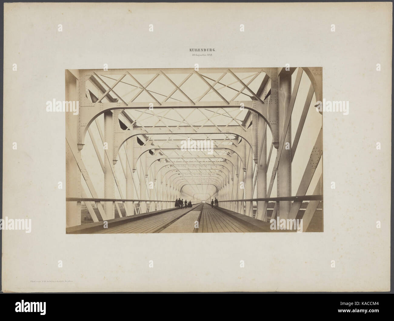 Spoorbrug gereed Banque D'Images
