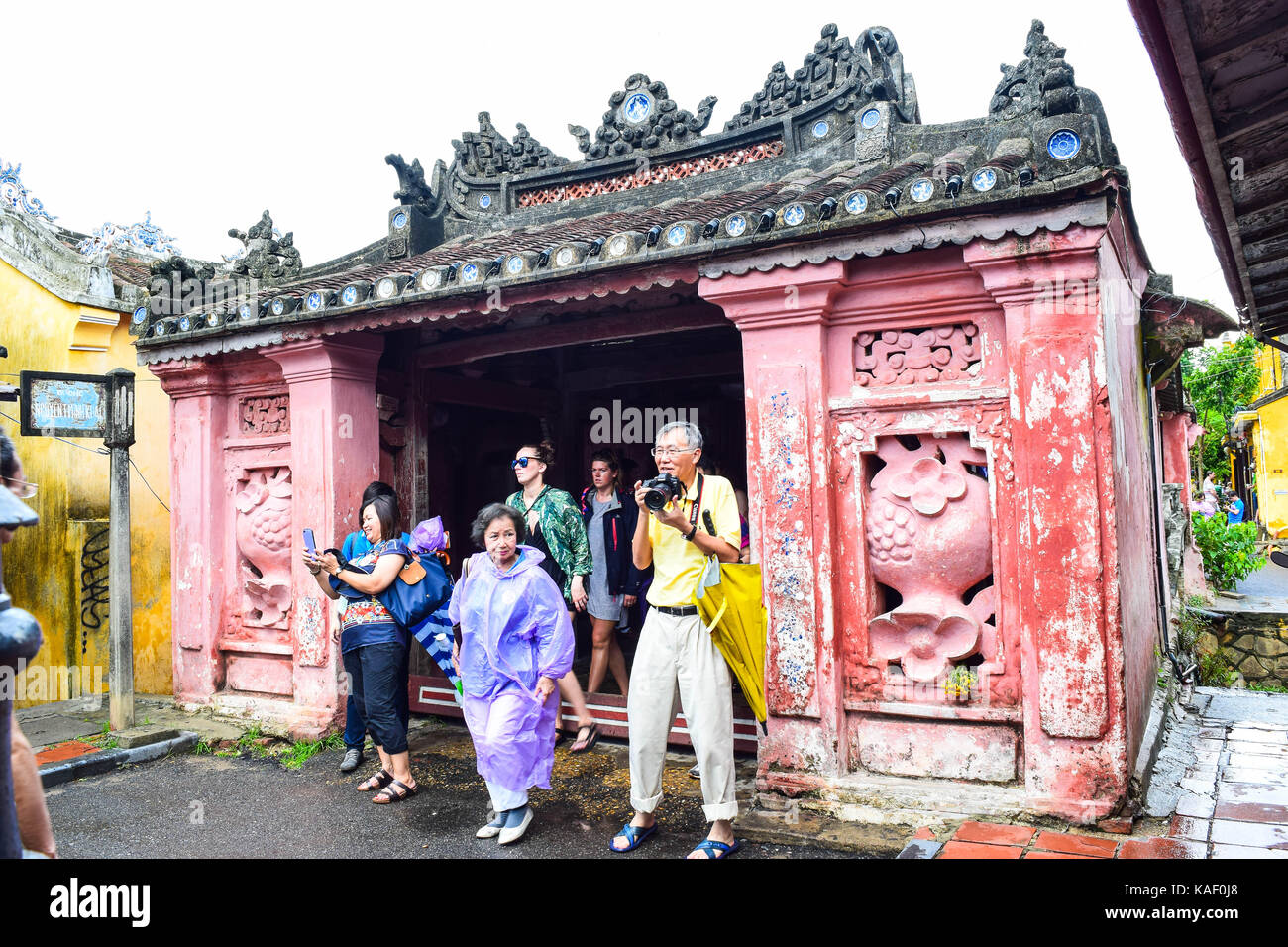 Hoi An, Viet nam 12 juin 2015 bridge (pagode Chua Cau), l'ancienne ville de Hoi An, Da nang, Vietnam Banque D'Images