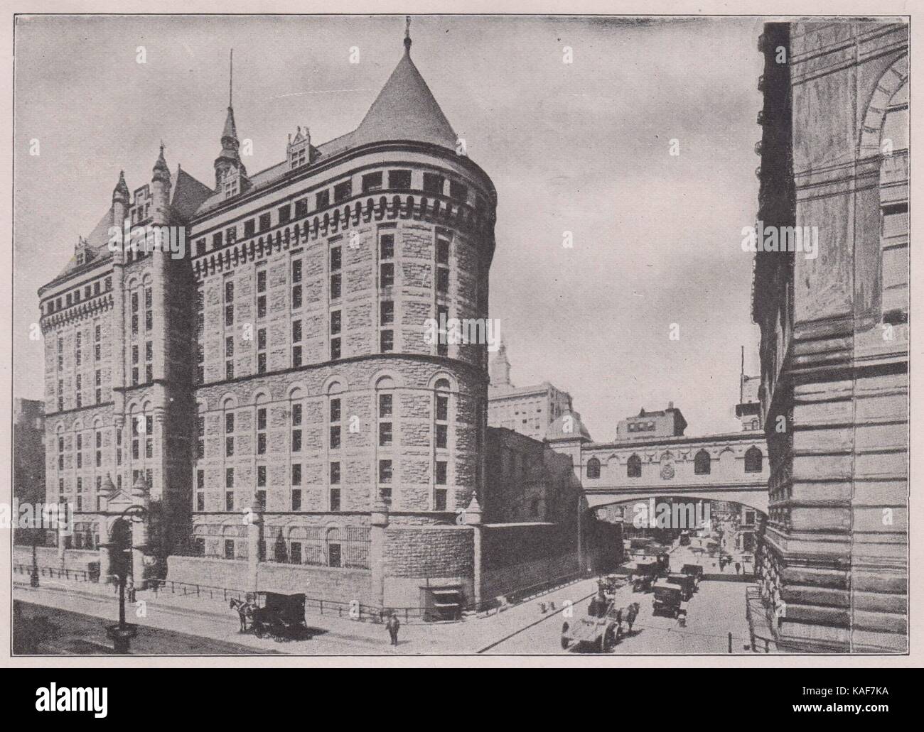 Les tombes ou ville Prison. Situé au centre et Leonard Street ; un bâtiment de 8 étages, érigée en 1900 pour un coût de 1 000 000 $ qu'il… Banque D'Images