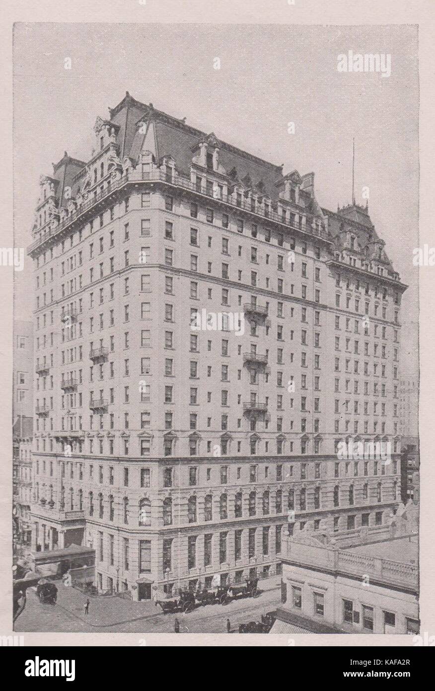 Hôtel Manhattan. L'un des principaux hôtels de la ville, à l'angle de la 42e Rue et de Madison Avenue Banque D'Images