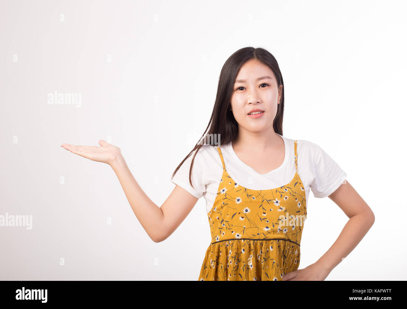 jeune fille asiatique Banque D'Images