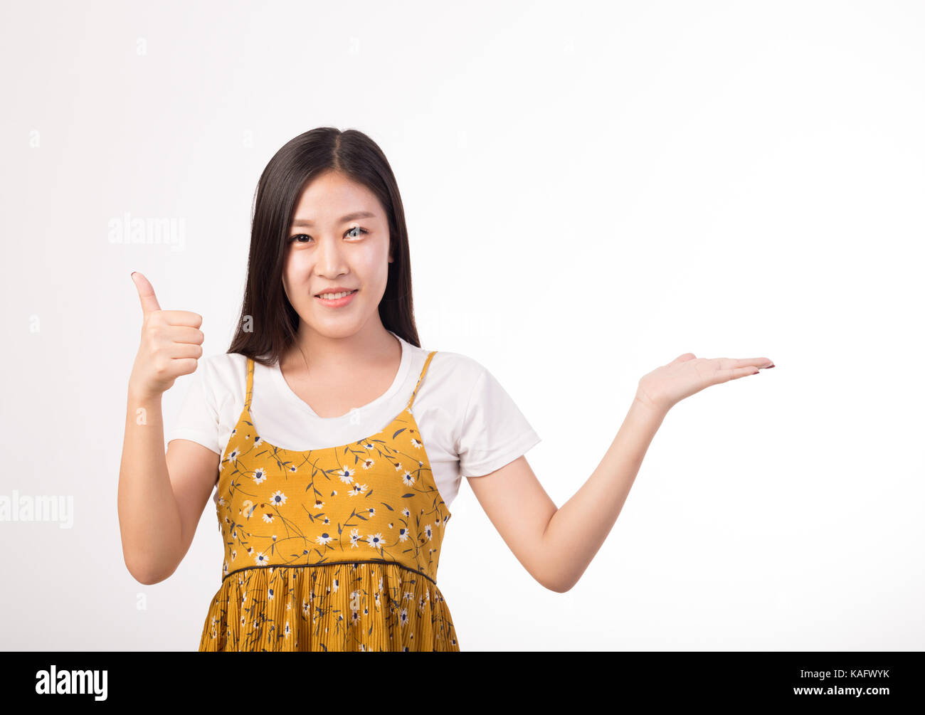 jeune fille asiatique Banque D'Images