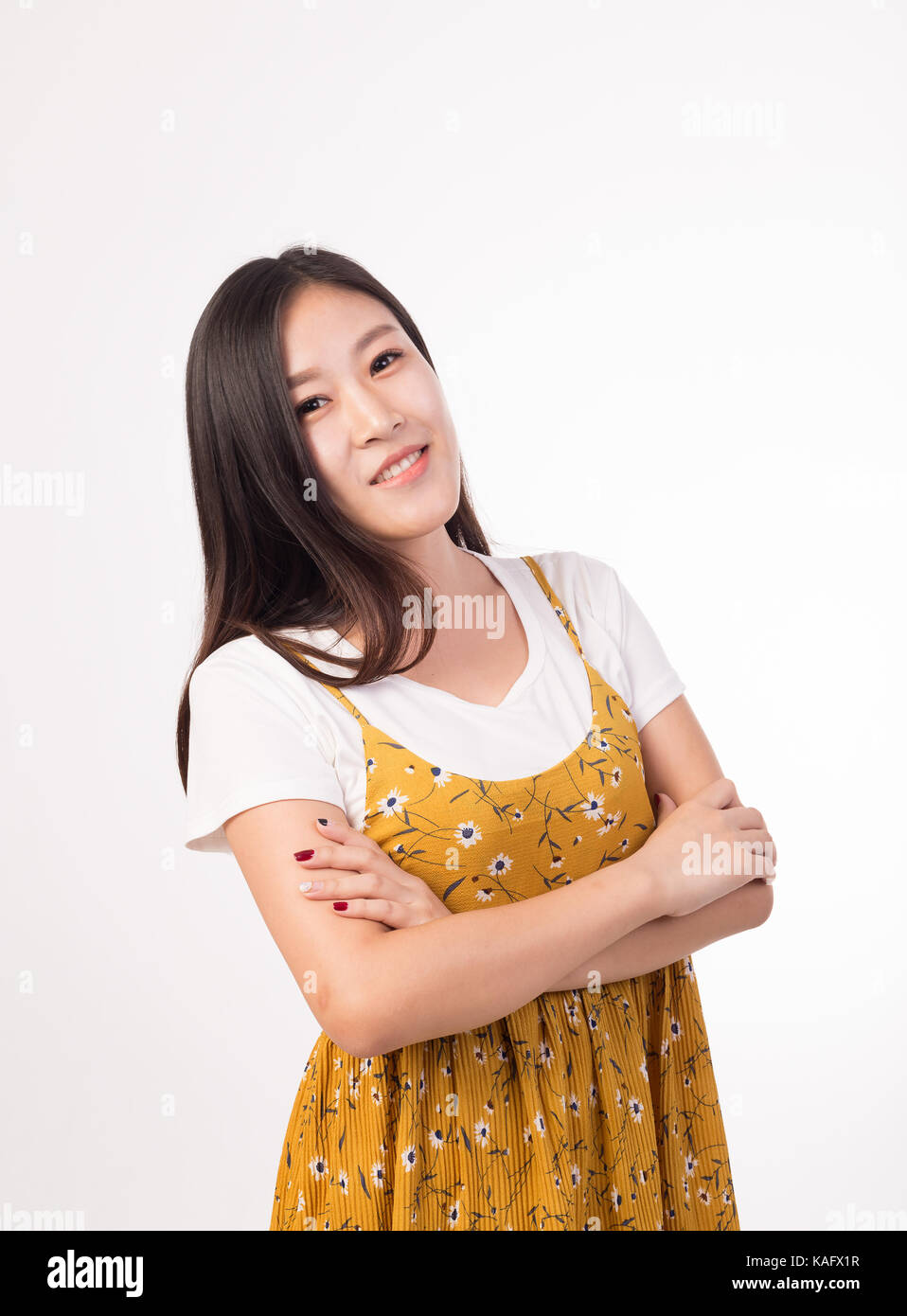 jeune fille asiatique Banque D'Images