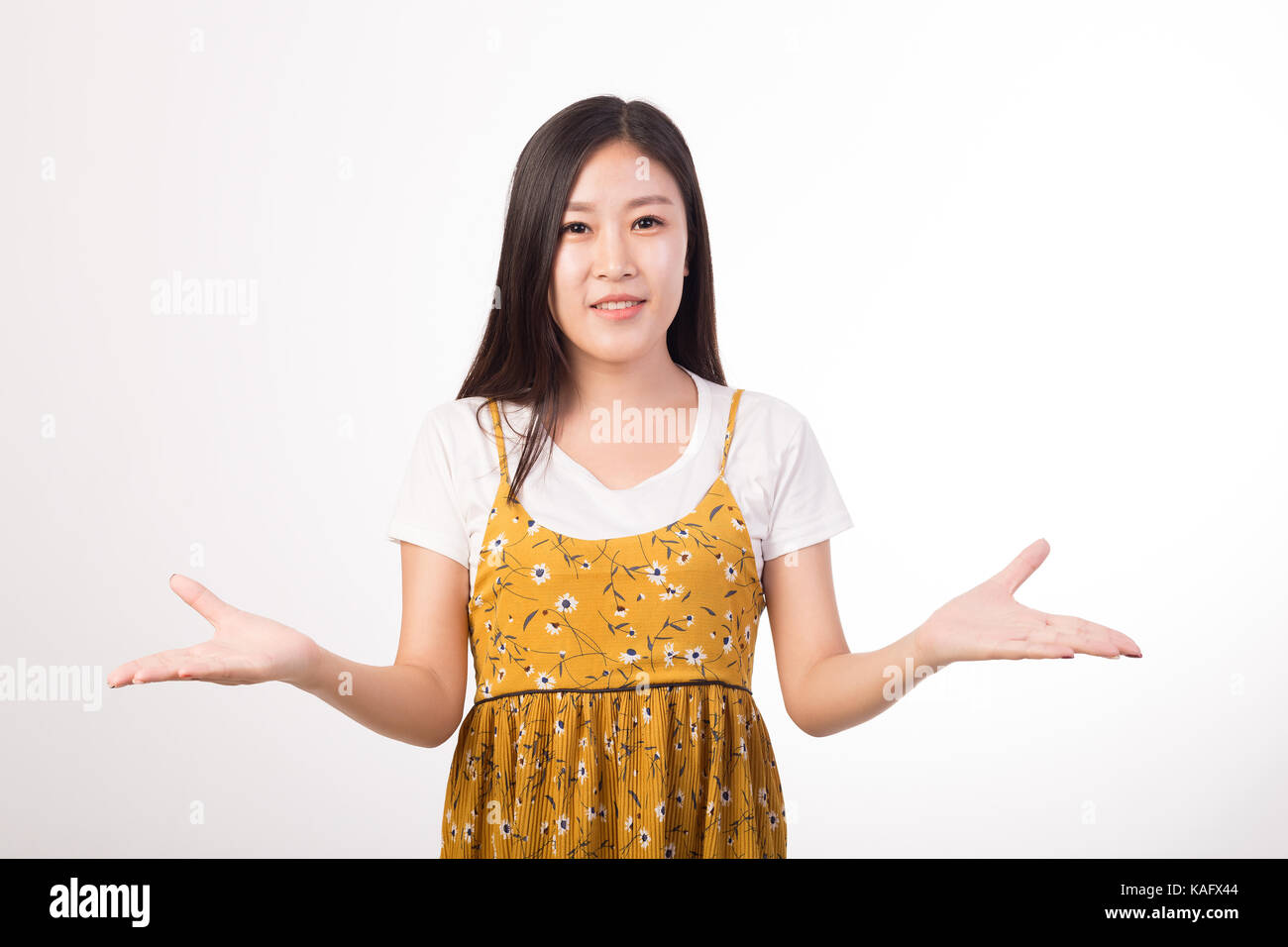 jeune fille asiatique Banque D'Images