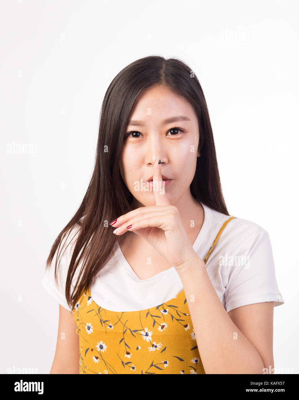 jeune fille asiatique Banque D'Images