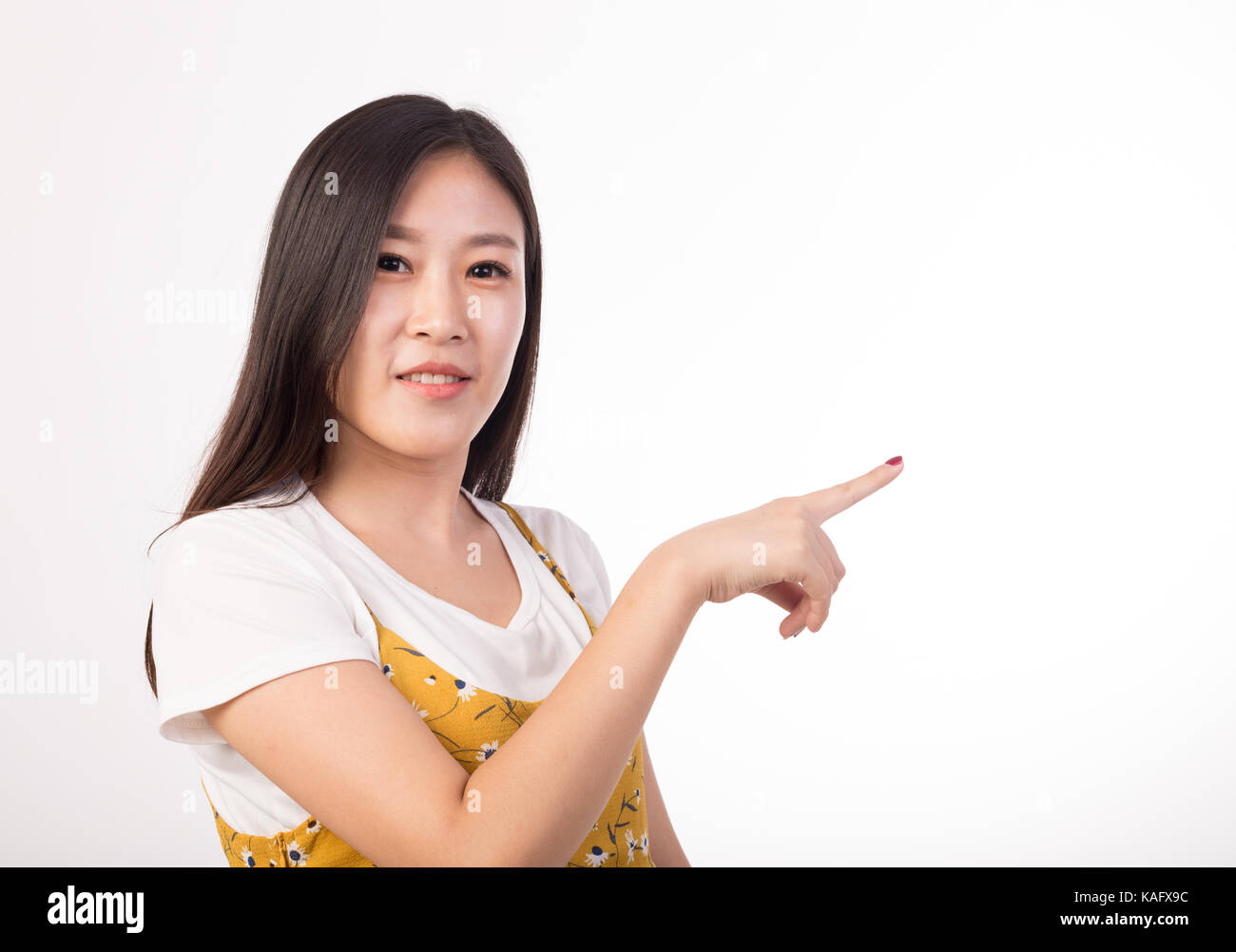 jeune fille asiatique Banque D'Images