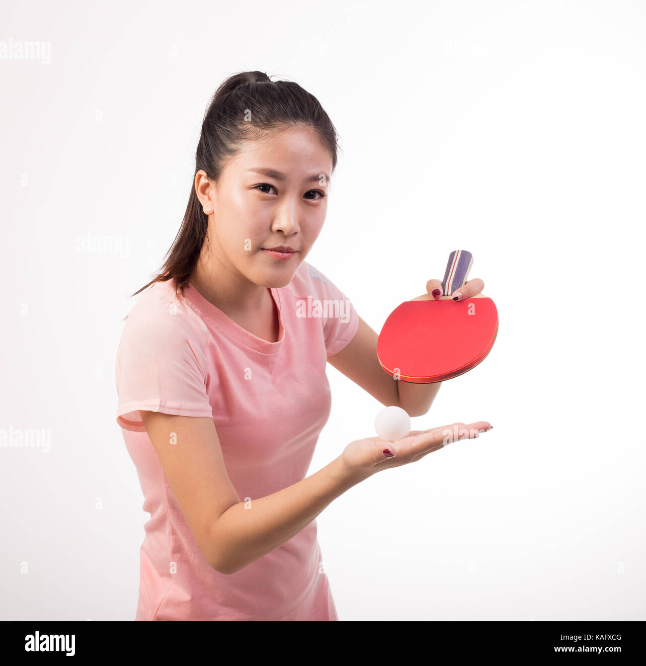 Asian female doctor Banque D'Images