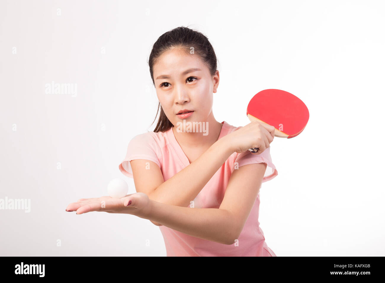 Asian female doctor Banque D'Images