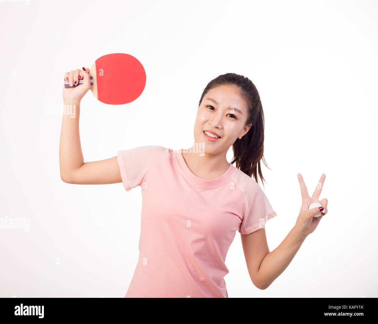 Asian female doctor Banque D'Images