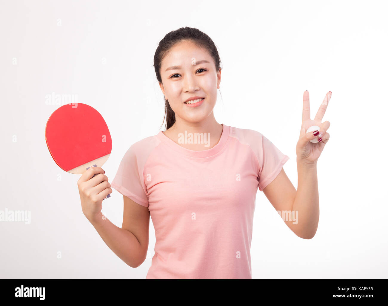 Asian female doctor Banque D'Images