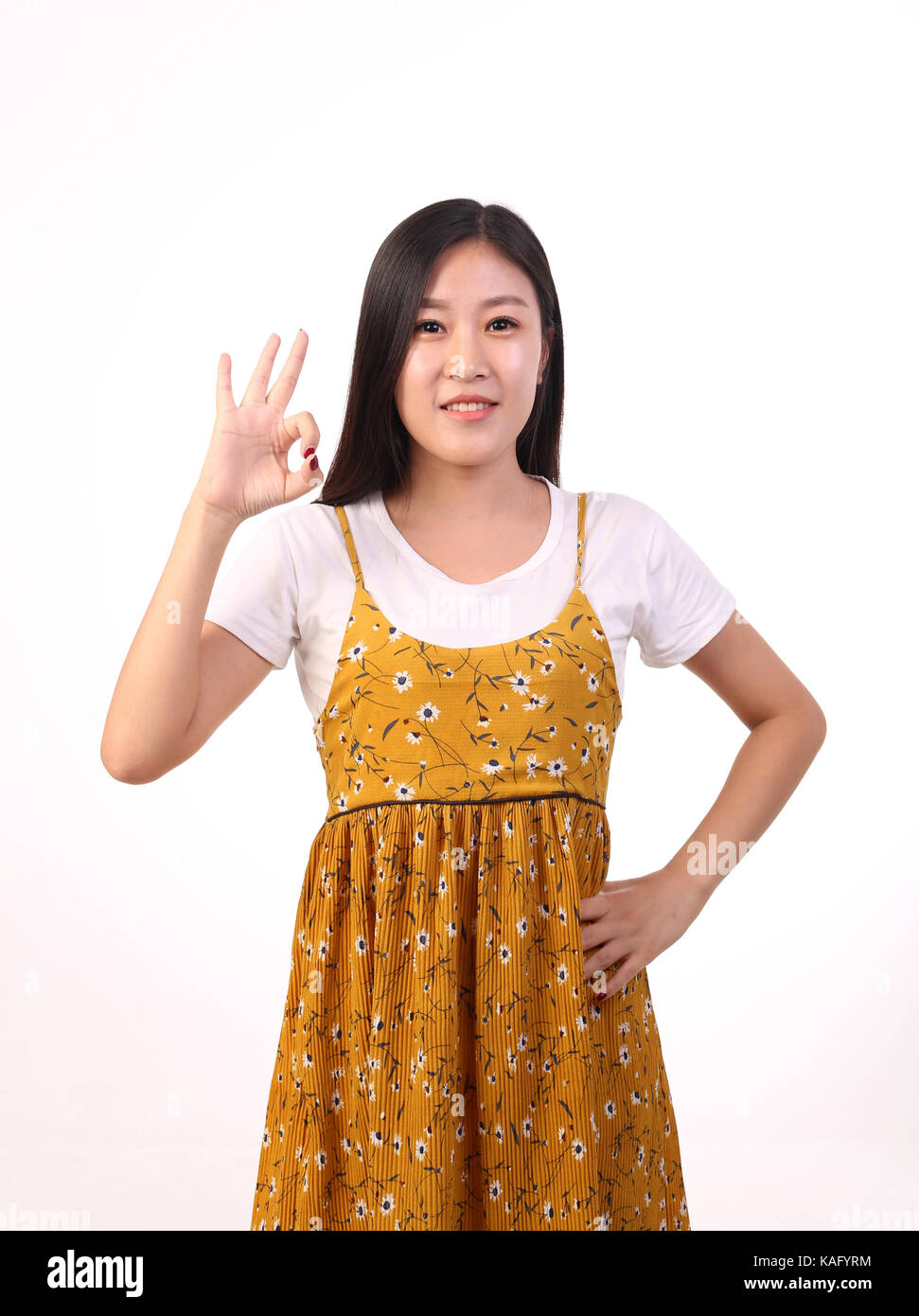 jeune fille asiatique Banque D'Images