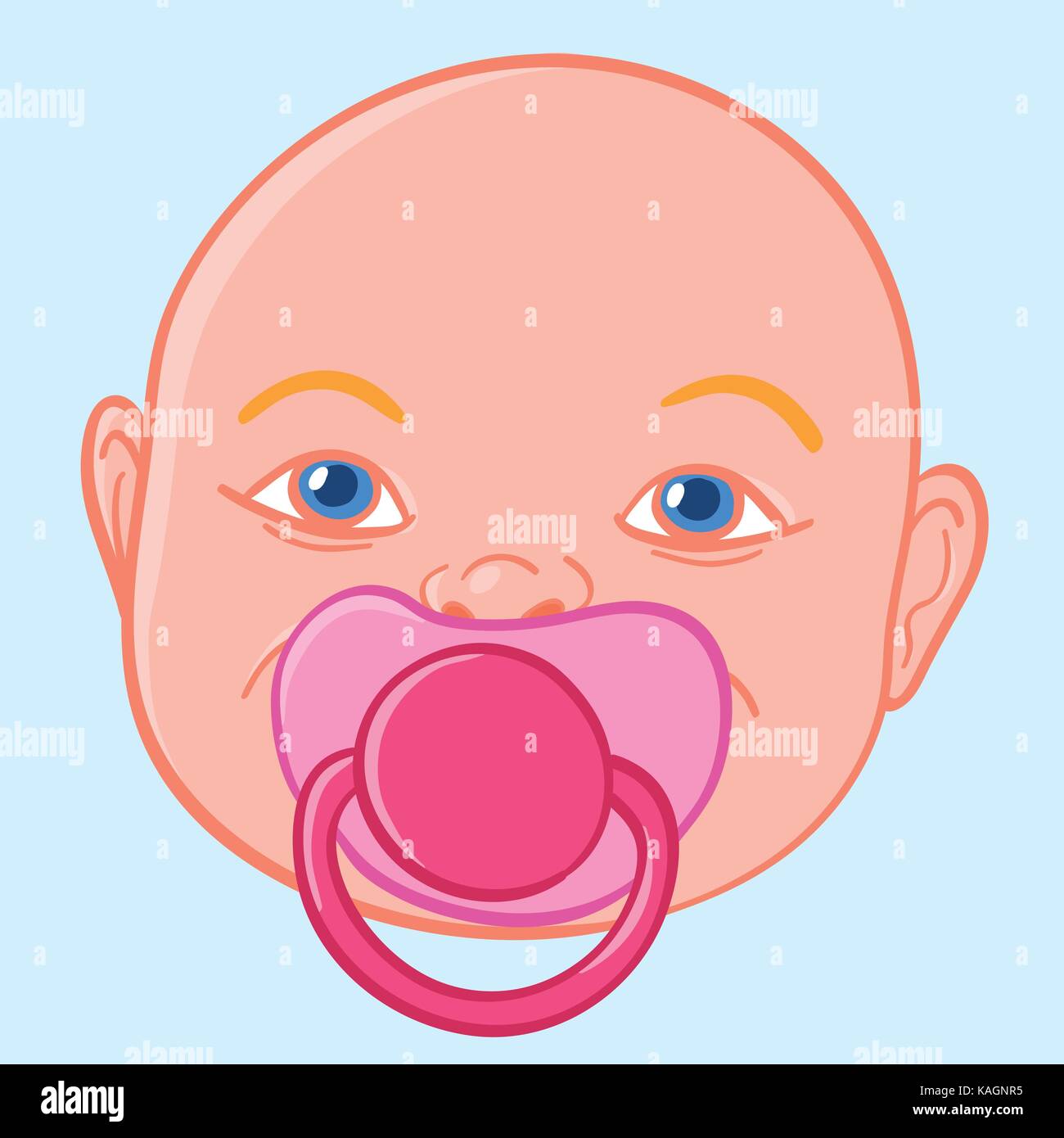 Portrait De La Tete De Bebe Avec Sucette Dessin Anime Vectoriel Image Vectorielle Stock Alamy Portrait De La Tete De Bebe Avec Sucette Dessin Anime Vectoriel Image Vectorielle Stock Alamy