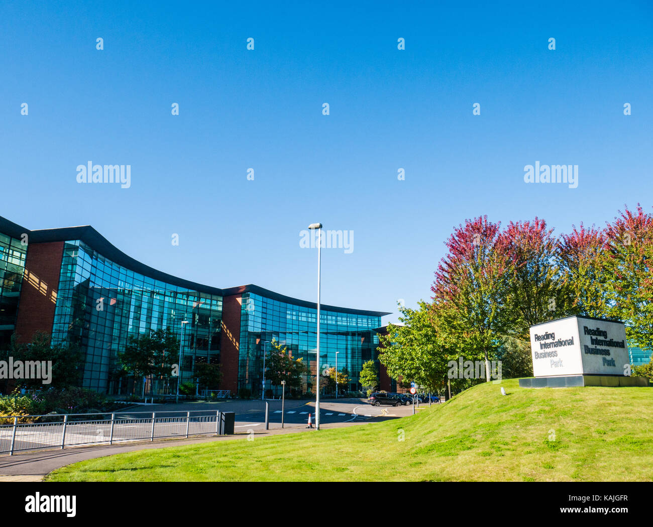 Lire International Business Park, Reading, Berkshire, Angleterre, RU, FR. Banque D'Images