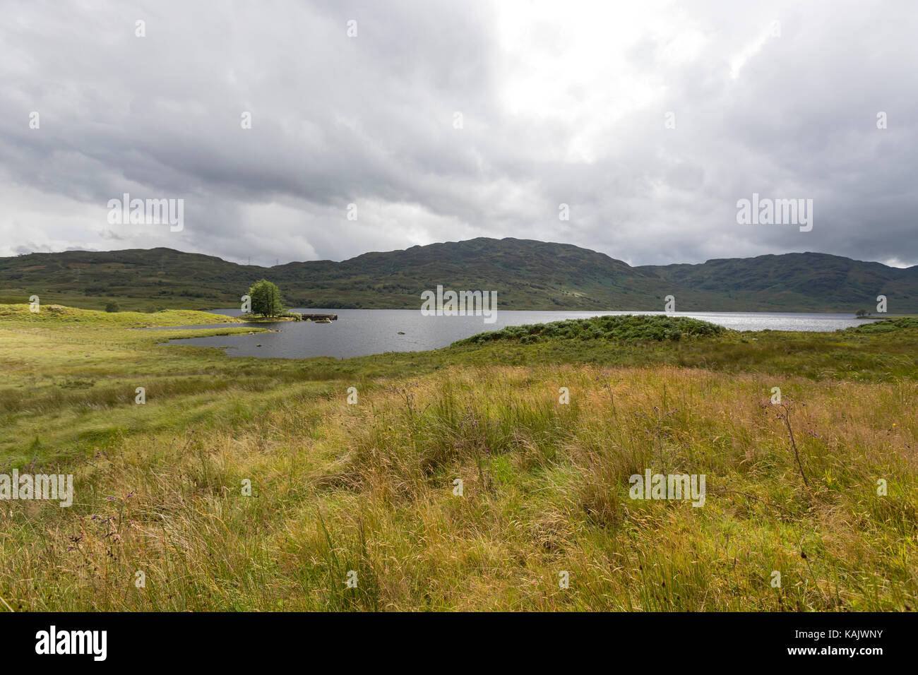 Loch arklet, Loch Lomond et les Trossachs national park, Ecosse Banque D'Images