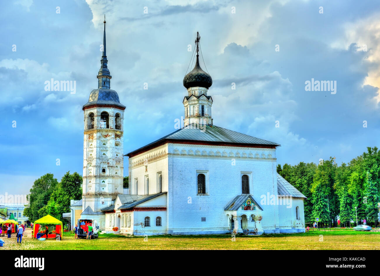 Église de la résurrection à suzdal, Russie Banque D'Images