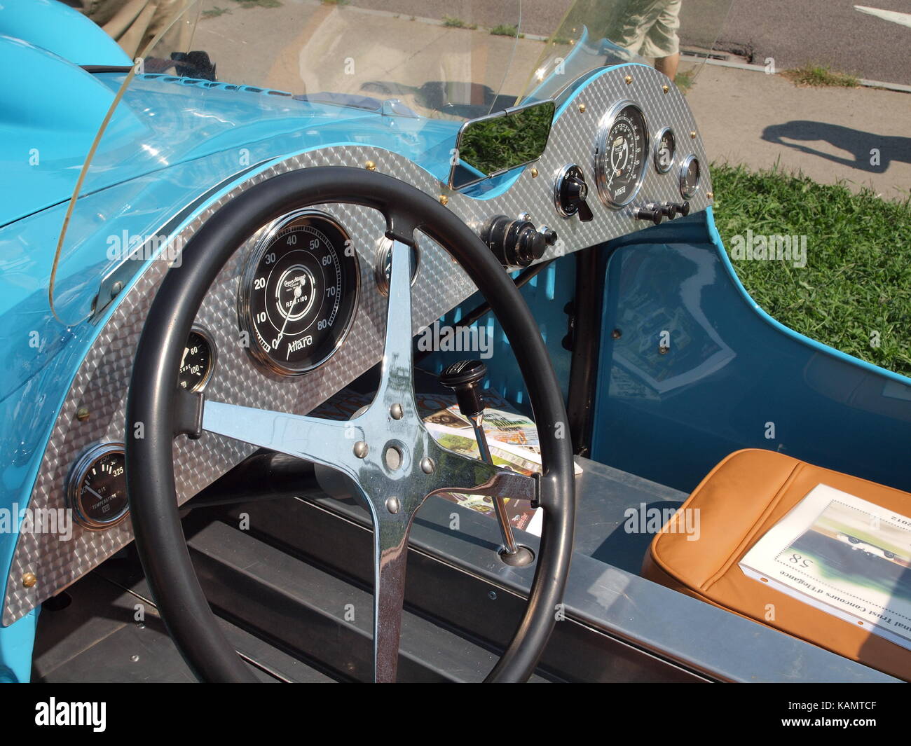 Les voitures d'importance historique, à divers rassemblements automobile. Banque D'Images