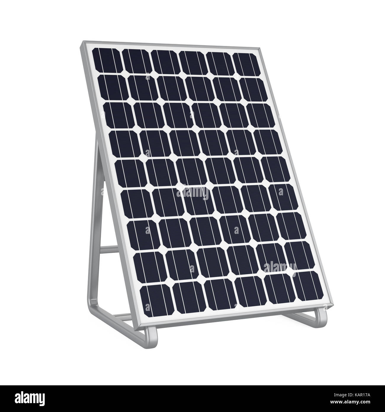 Isolés panneau solaire Banque D'Images