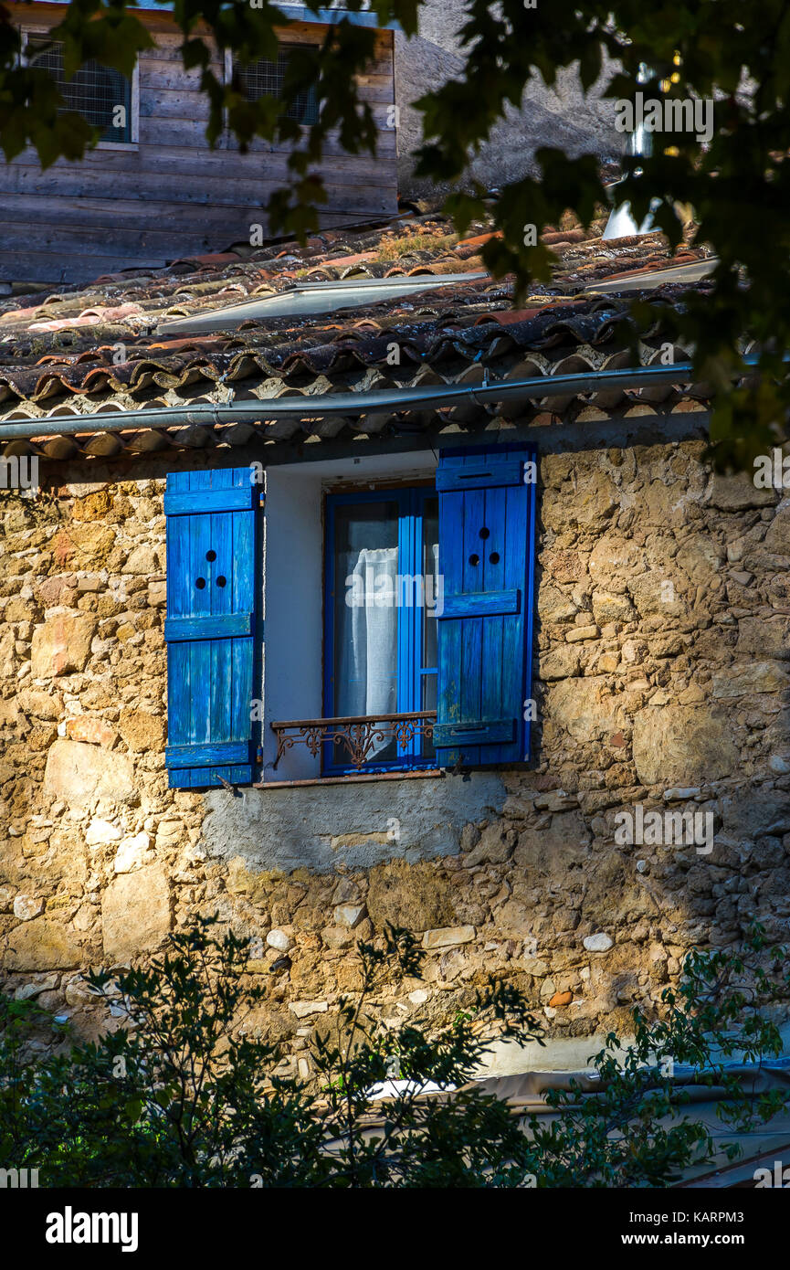 CORRENS, PROVENCE VERTE, VAR 83, PACA FRANCE Banque D'Images