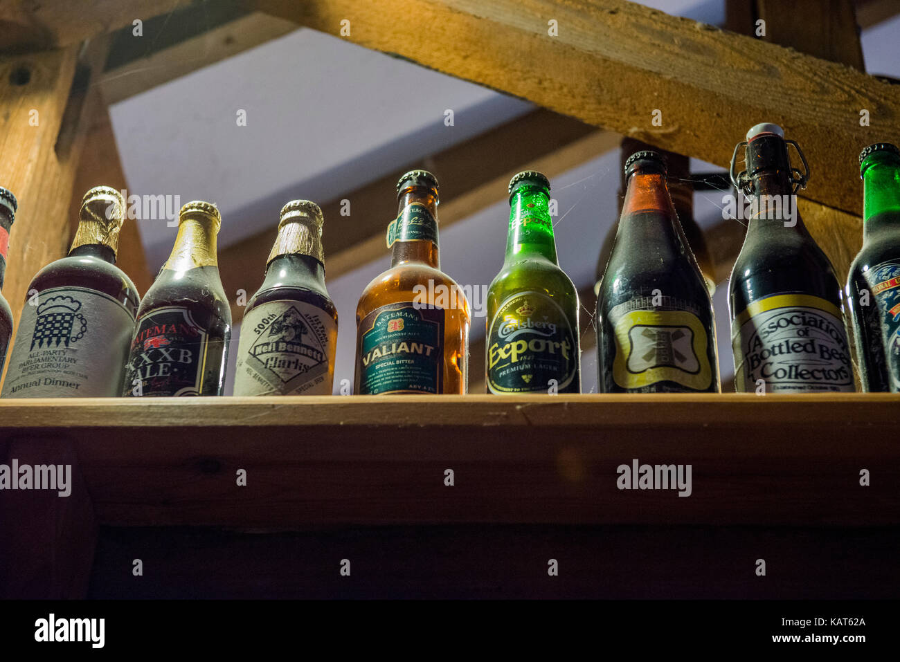 Batemans Brewery a acquis une très bonne réputation pour les bières artisanales primé. Les images ont été prises avec la permission d'une visite guidée. Banque D'Images