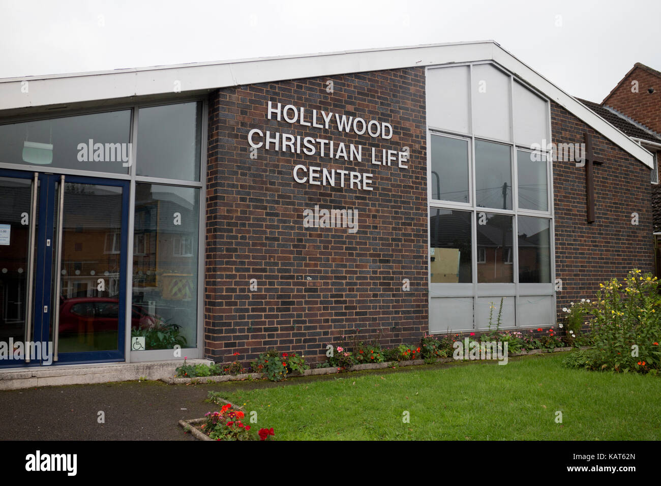 La vie chrétienne, le Centre d'Hollywood Hollywood, Birmingham, UK Banque D'Images