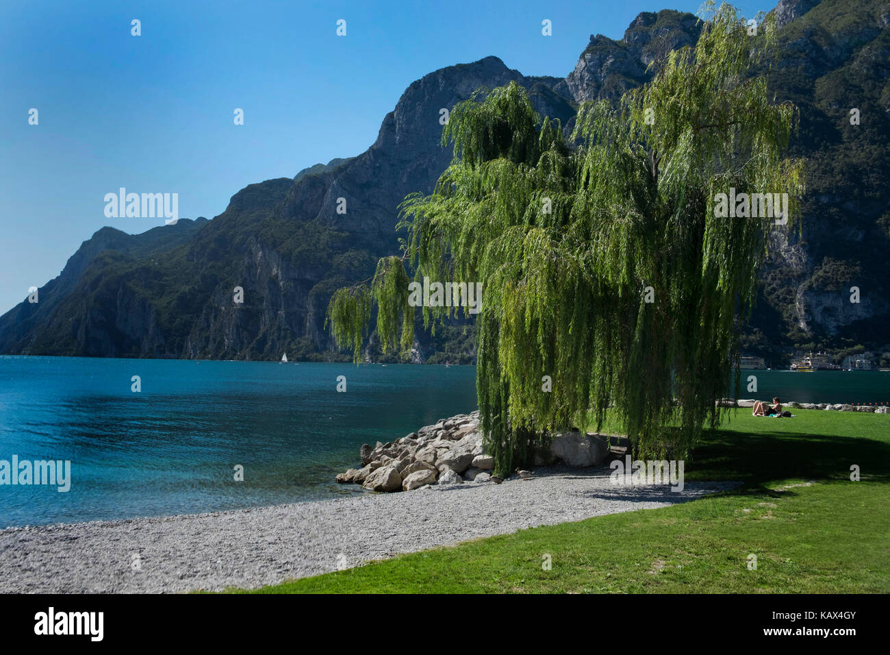 Lac de garde Banque D'Images