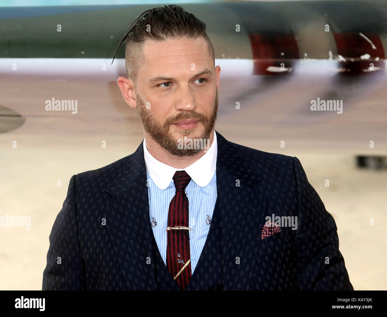 Jul 13, 2017 - Tom Hardy assistant à Dunkerque Première Mondiale, Leicester Square Garden de Londres, Angleterre, Royaume-Uni Banque D'Images