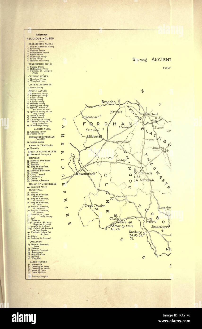 L'histoire de Victoria du comté de Suffolk BHL20979744 Banque D'Images