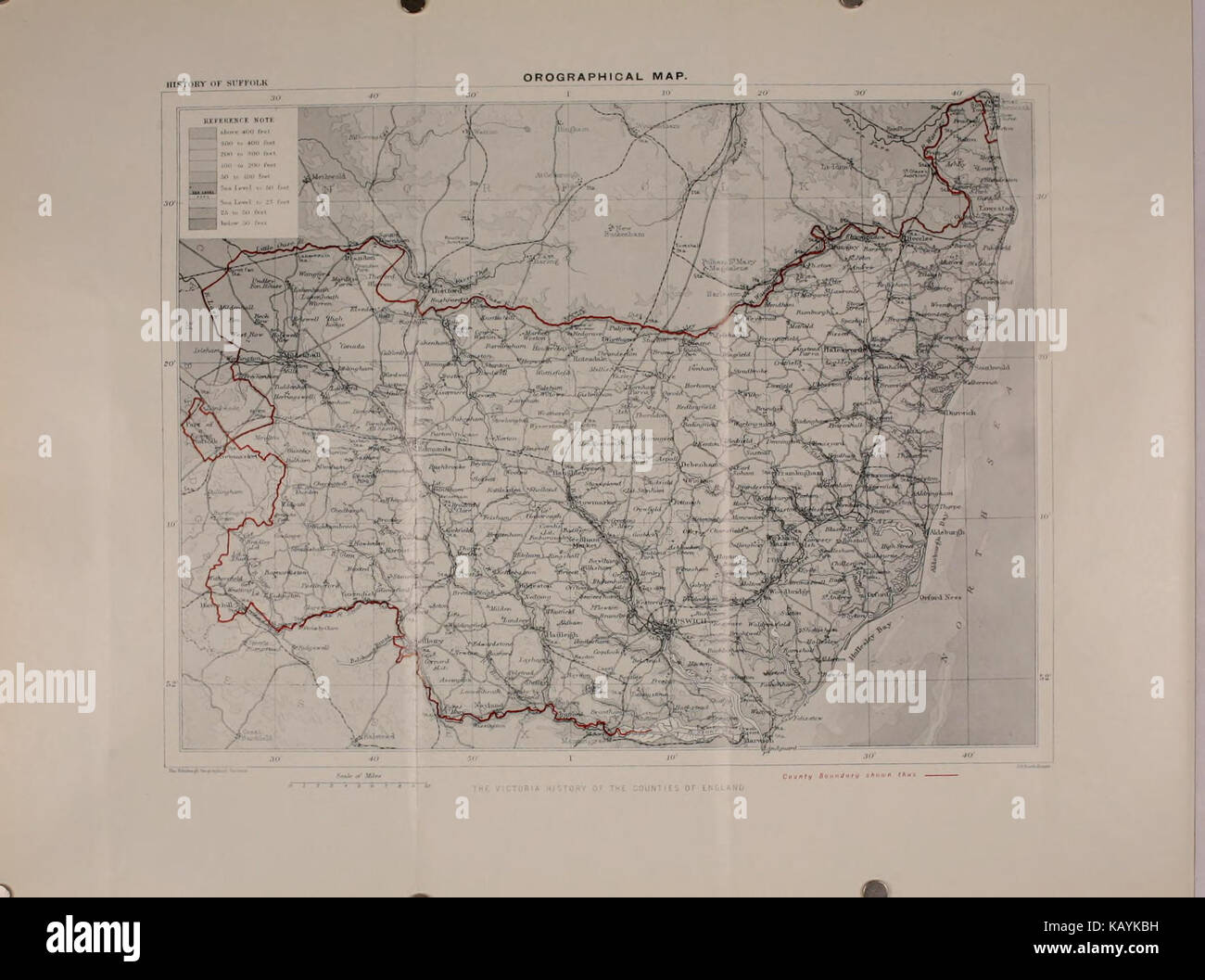 L'histoire de Victoria du comté de Suffolk BHL17112867 Banque D'Images