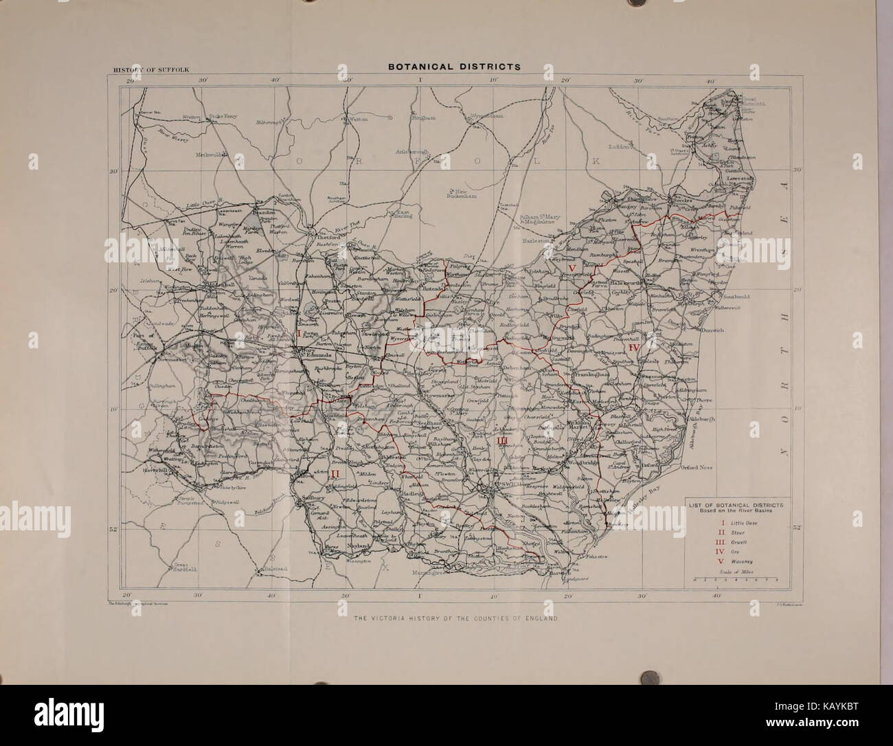 L'histoire de Victoria du comté de Suffolk BHL17112899 Banque D'Images