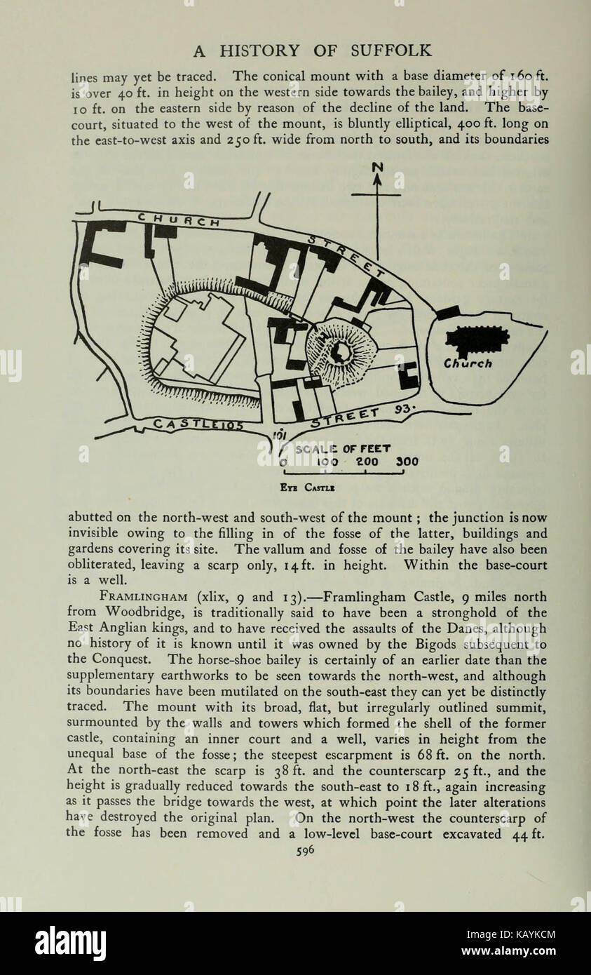 L'histoire de Victoria du comté de Suffolk (page 596) BHL17113491 Banque D'Images