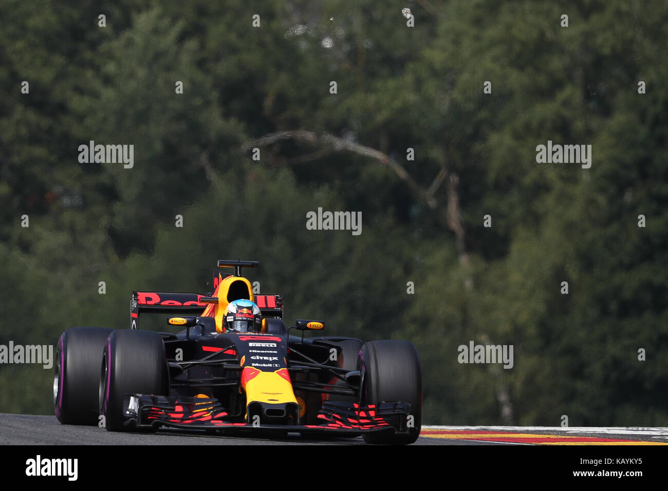 Belgian grand prix de Formule 1 - jour de la course avec : Daniel ricciardo où : Stavelot, ardennes, Belgique Quand : 27 aug 2017 atp/wenn.com Crédit : Banque D'Images