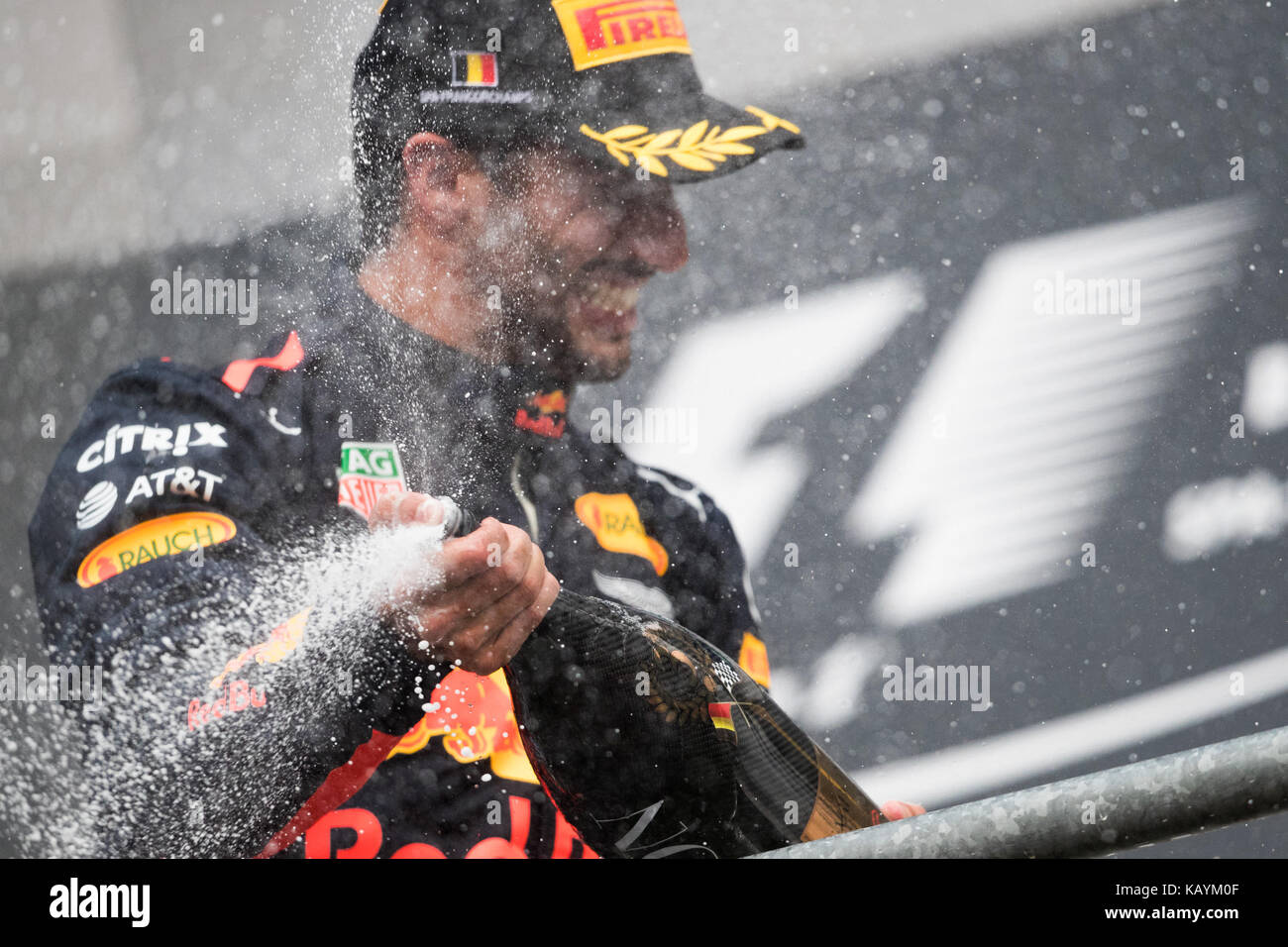Belgian grand prix de Formule 1 - jour de la course avec : Daniel ricciardo où : Stavelot, ardennes, Belgique Quand : 27 aug 2017 atp/wenn.com Crédit : Banque D'Images