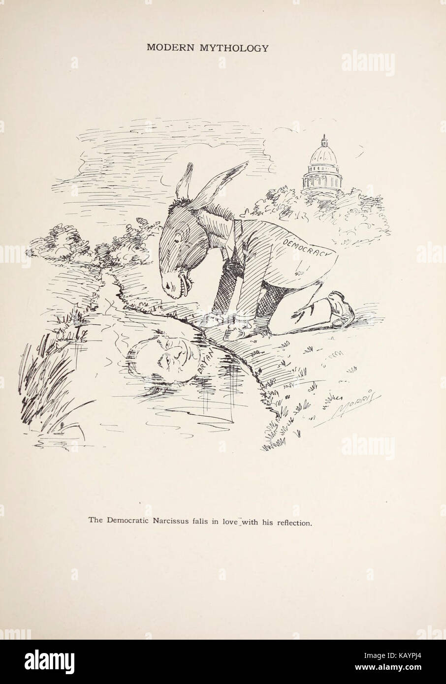 Les caricatures de W.C. Morris Spokesman Review représentent diverses illustrations satiriques et humoristiques du début du XXe siècle. Ces caricatures, publiées dans la Spokesman-Review, reflètent les événements politiques et sociaux de l’époque. Banque D'Images