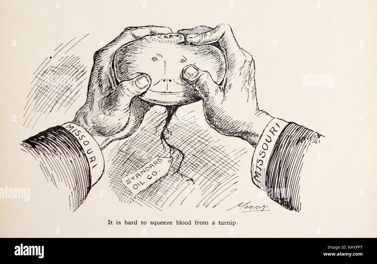 Caricatures de W.C. Morris publiées dans The Spokesman Review, connu pour ses illustrations satiriques et commentées qui reflètent les problèmes sociaux et politiques contemporains. Banque D'Images