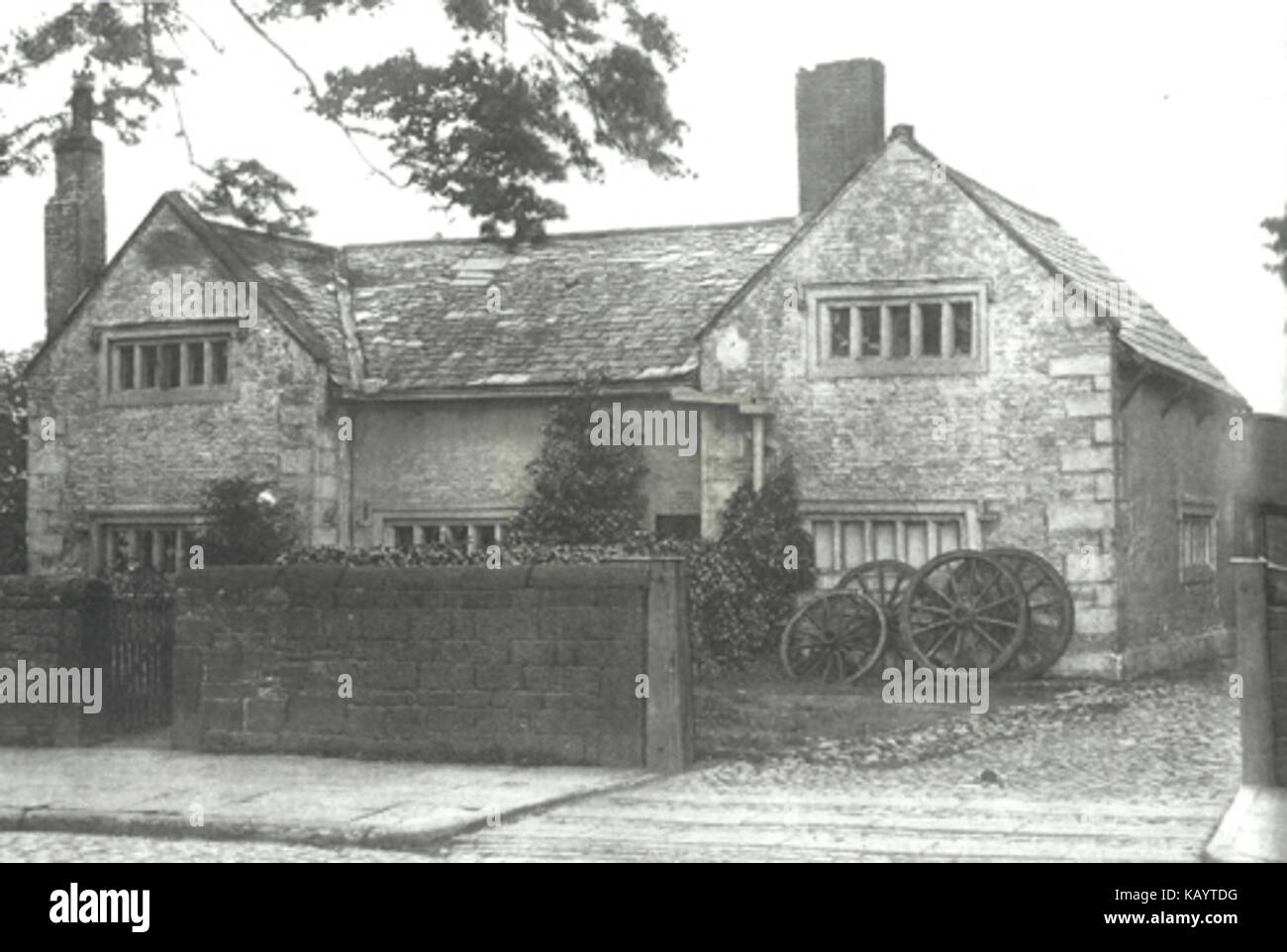 Tue Brook House c 1900 Banque D'Images