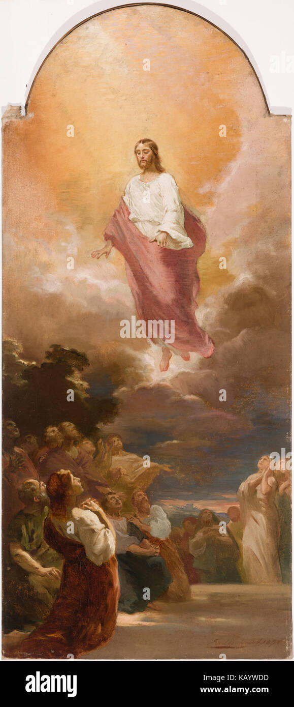 TKM 0831M, Kristuse taevaminek, Ernst Friedrich von Liphart Banque D'Images