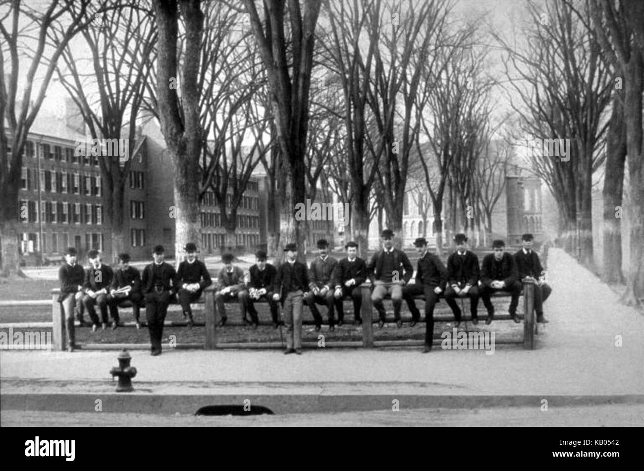 Le Old Yale Type c1880 Banque D'Images