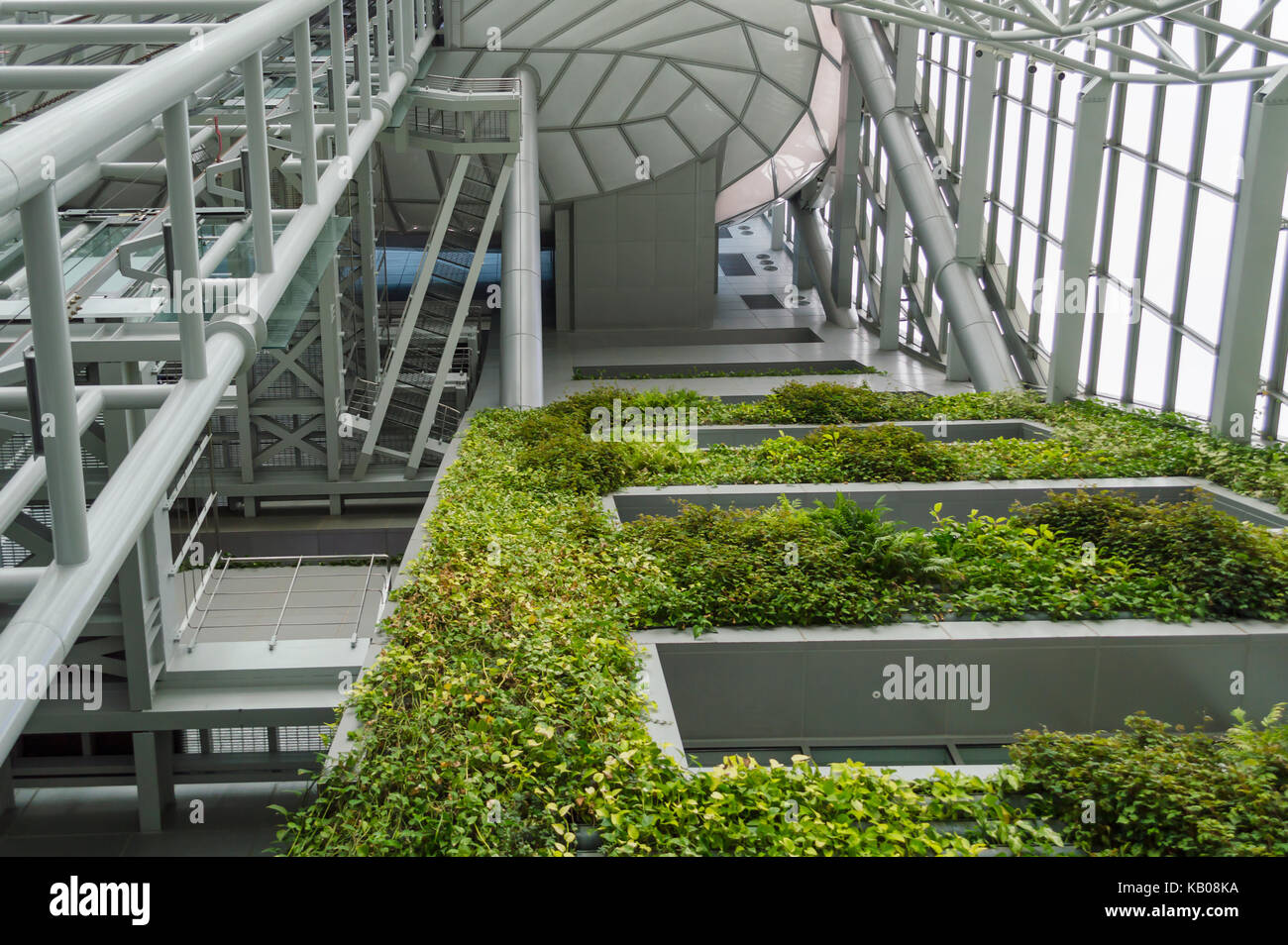 À l'intérieur de l'hôtel de ville de Séoul Banque D'Images