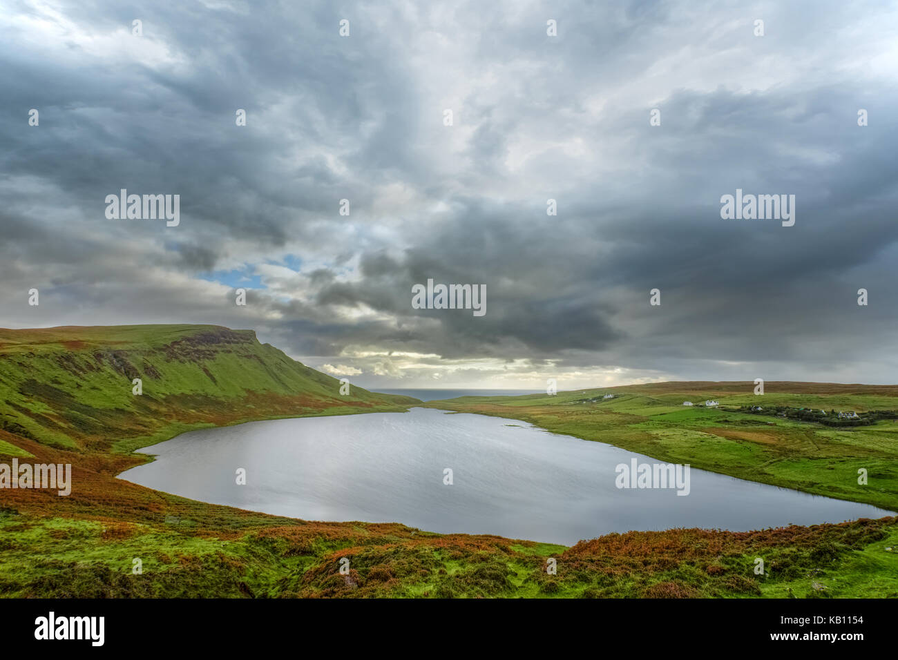 Loch Mor, île de Skye, Écosse, Royaume-Uni Banque D'Images