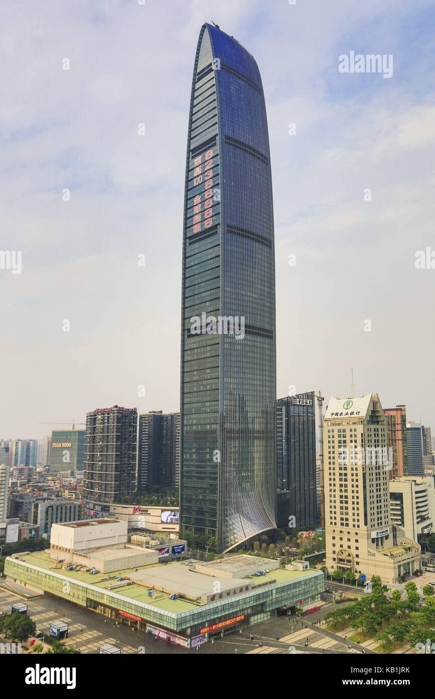 Kk-100 tower, Shenzhen, Banque D'Images