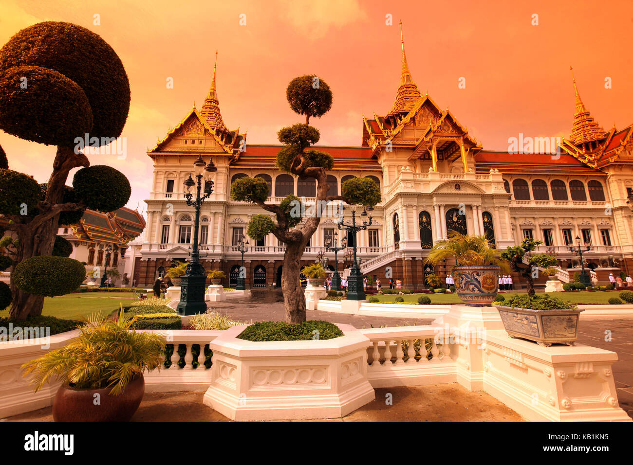 Asie, Asie du Sud-est, Thaïlande, Bangkok, palais du roi, palais, Banque D'Images